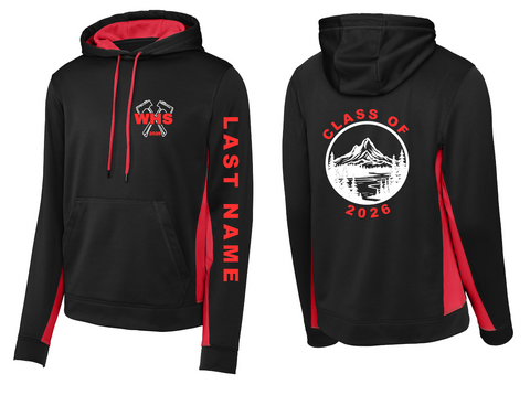 WESTWOOD SENIOR CLASS - Sport-Tek® Sport-Wick® Fleece Colorblock Hooded Pullover. ST235