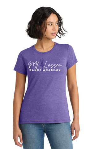 MT. LASSEN DANCE ACADEMY - District® Women’s Perfect Tri® Tee. DM130L
