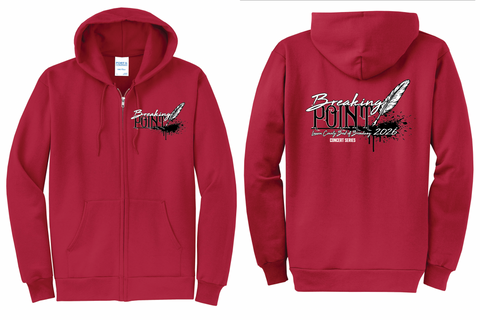 BEST OF BROADWAY 2026 - Port & Co™ Core Fleece Full-Zip Hooded Sweatshirt. PC78ZH