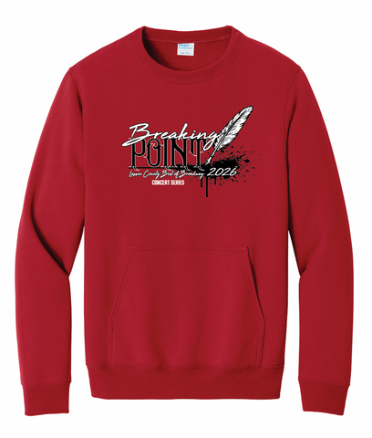 BEST OF BROADWAY 2026 - Port & Co™ Core Fleece Crewneck POCKET Sweatshirt. PC78PKT