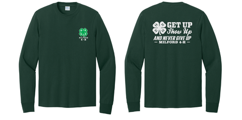 MILFORD 4-H - Long Sleeve T-Shirt