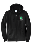 MILFORD 4-H - Full Zip Hooded Sweatshirt