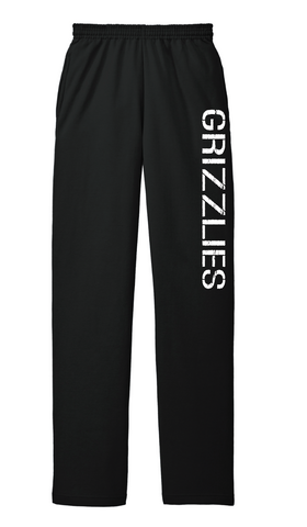 JOHNSTONVILLE GRIZZLIES - Port & Co® Core Fleece Sweatpant with Pockets. PC78P  JOHNSTONVILLE GRIZZLIES