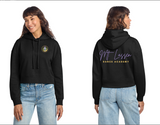 MT. LASSEN DANCE ACADEMY - District® Women’s V.I.T.™ CROPPED Fleece Hoodie. DT6101