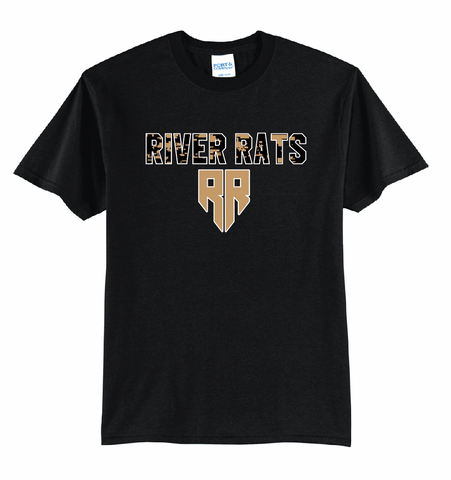 RIVER RATS BASEBALL - PC55  Port & Co® Core Blend Tee