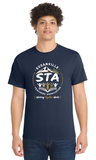 SUSANVILLE TEACHERS ASSOCIATION -PC55  Port & Co® Core Blend T-SHIRT - NAVY BLUE