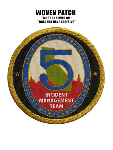 California Interagency Incident Management Team 5 - WOVEN PATCH