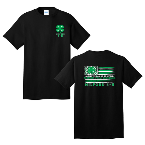 MILFORD 4-H - Crew Neck T-Shirt