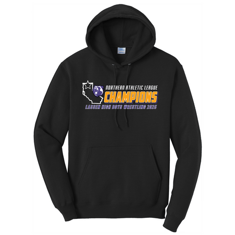 LASSEN WRESTLING - BOYS NAL TITLE - Hoodie
