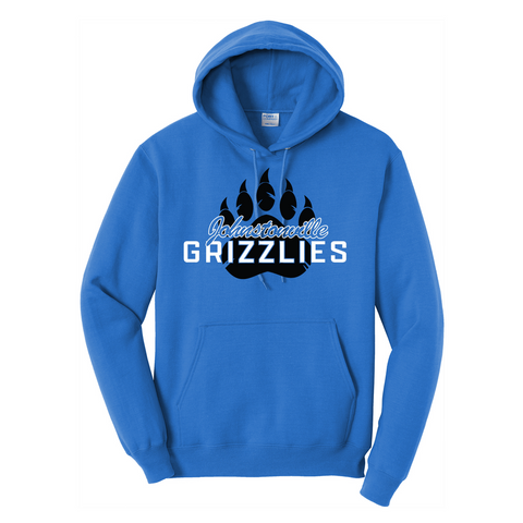 JOHNSTONVILLE GRIZZLIES - Hoodie - GRIZZLY PAW