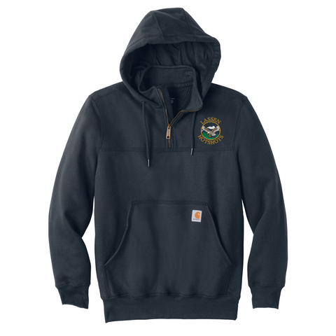 Lassen Hotshots - CT100617 Carhartt  Rain Defender Paxton Heavyweight Hooded Zip Mock Sweatshirt