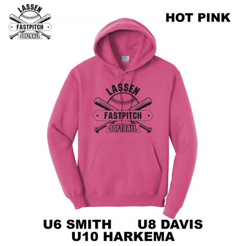 LASSEN YOUTH FASTPITCH SOFTBALL - U6 SMITH - HOODIE