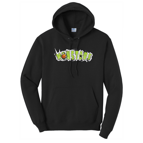 MONSTARS BASKETBALL - Adult Pullover Hooded Sweatshirt