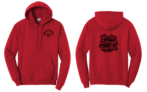 FIR CAMPOUT 2023 - HOODED SWEATSHIRT - WE ARE STRONGER TOGETHER