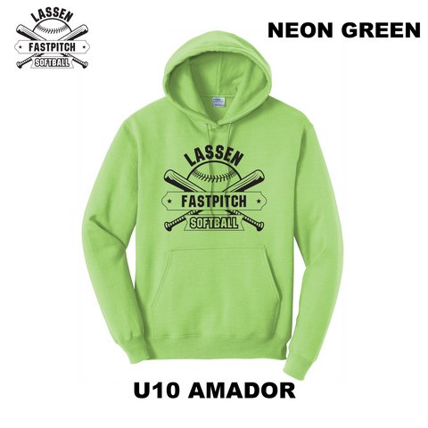 LASSEN YOUTH FASTPITCH SOFTBALL - U10 AMADOR - HOODIE