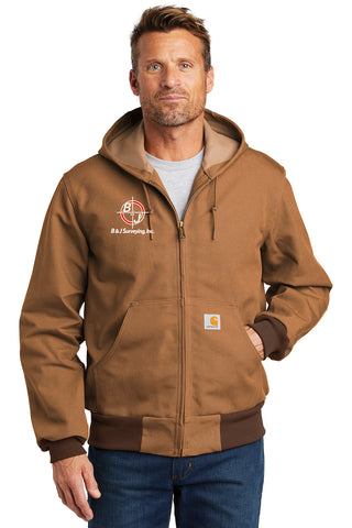 B&J Surveying, Inc. - Carhartt ® Thermal-Lined Duck Active Jac - *PREMIUM*