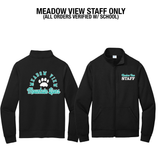 Meadow View School STAFF - Zip Up Sweatshirt