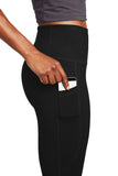 LASSEN YOUTH FASTPITCH SOFTBALL - Sport-Tek ® Ladies High Rise 7/8 Legging