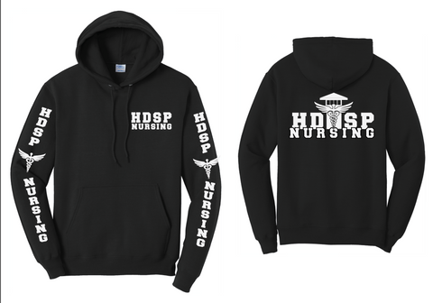 HDSP NURSING - Hoodie - Black
