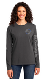 B&J Surveying, Inc. - Port & Company Ladies Long Sleeve Core Cotton Tee