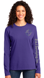 B&J Surveying, Inc. - Port & Company Ladies Long Sleeve Core Cotton Tee
