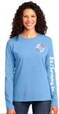 B&J Surveying, Inc. - Port & Company Ladies Long Sleeve Core Cotton Tee