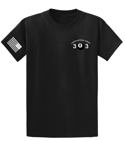 Lassen National Forest 383 - Gildan Ultra Cotton T-Shirt - BLACK