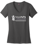 McKinley School STAFF - Ladies V-Neck T-shirt