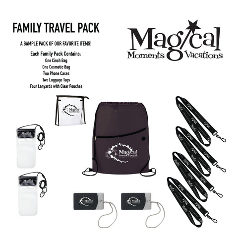 **IN-STOCK** Magical Moments Vacations - Family Travel Pack