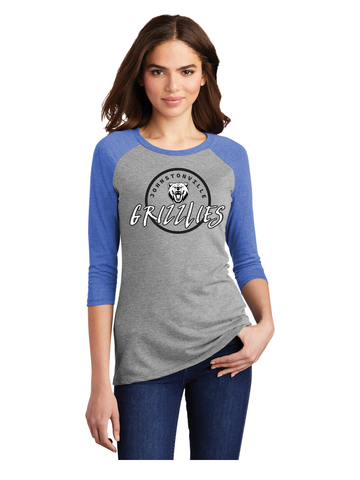 Johnstonville School - Ladies Raglan T-shirt